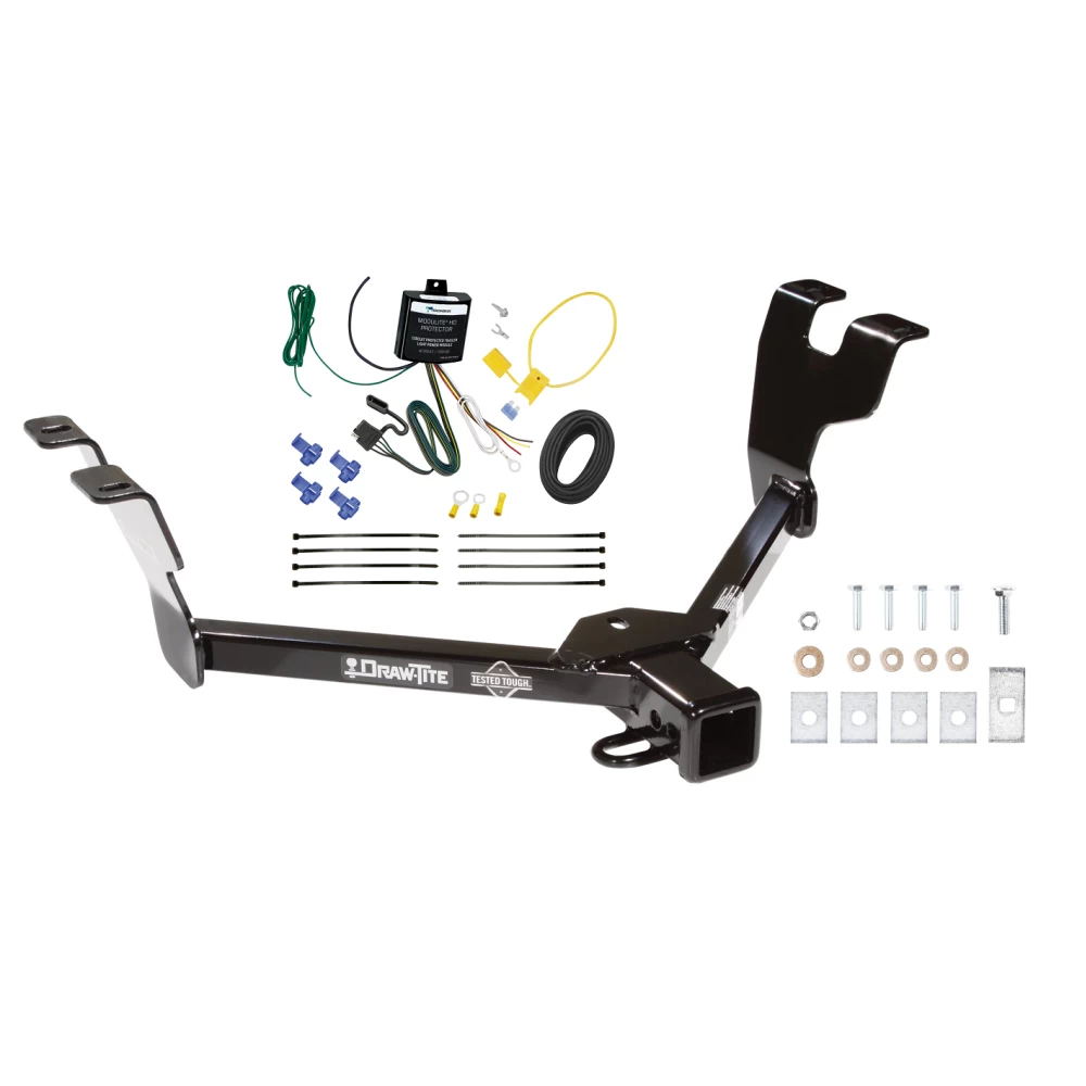 Trailer Tow Hitch For 05-07 Subaru Outback Sedan 08-09 Legacy w/ Wiring Harness Kit