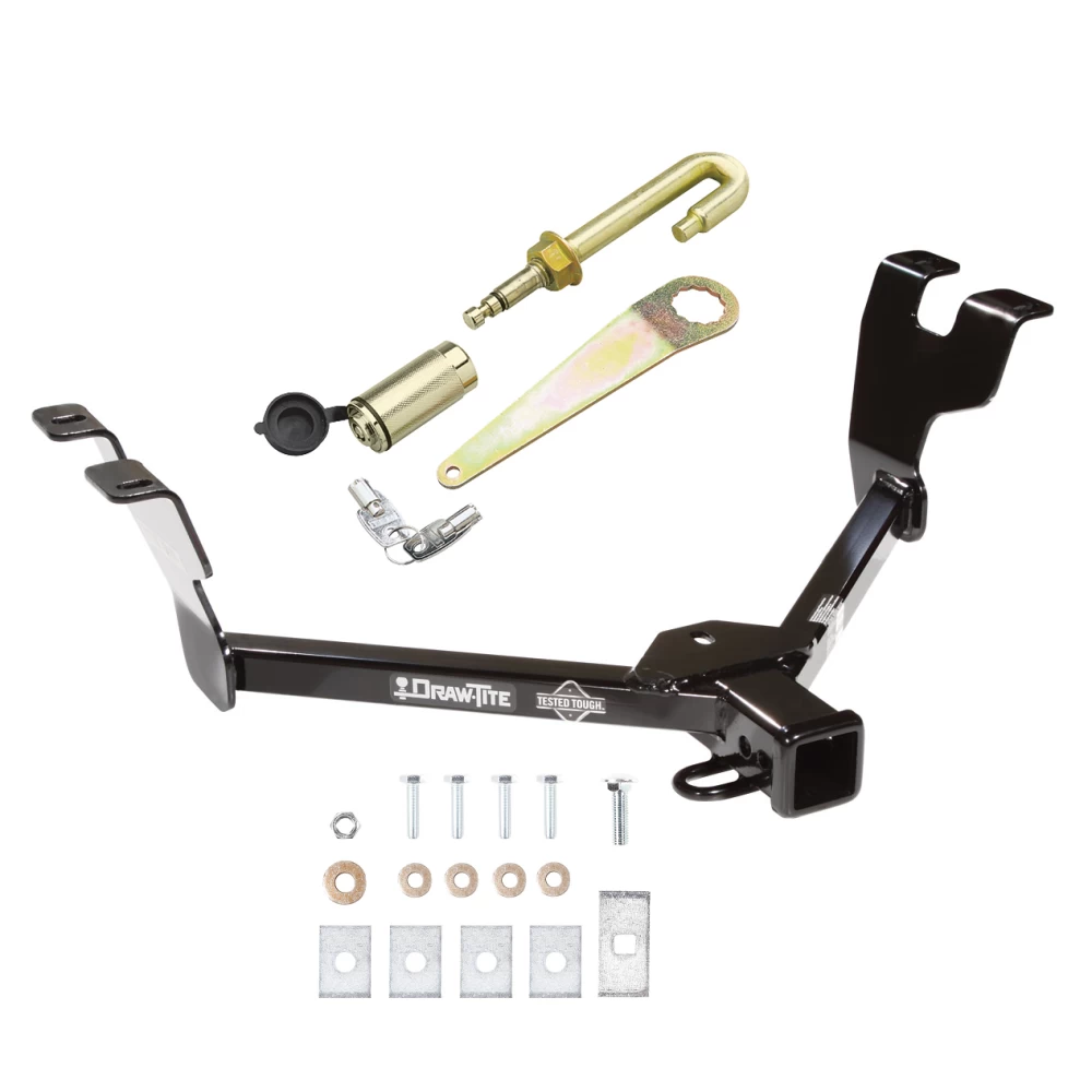 Trailer Tow Hitch For 05-09 Subary Legacy Outback Sedan & Wagon Except Sport 2" Receiver w/ J-Pin Anti-Rattle Lock