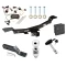Trailer Tow Hitch For 05-09 Hyundai Tucson All Models Deluxe Package Wiring 2" Ball and Lock