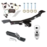 Trailer Tow Hitch For 05-09 Hyundai Tucson All Models Complete Package w/ Wiring and 2" Ball