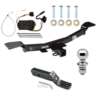 Trailer Tow Hitch For 05-10 KIA Sportage 6 Cyl Complete Package w/ Wiring and 1-7/8" Ball