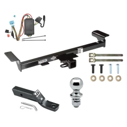 Trailer Tow Hitch For 07-09 Acura RDX All Models Complete Package w/ Wiring and 1-7/8" Ball