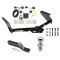 Trailer Tow Hitch For 08-12 Jeep Liberty All Models Complete Package w/ Wiring and 1-7/8" Ball