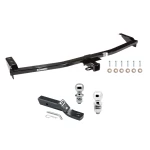 Trailer Tow Hitch For 01-06 Acura MDX 03-08 Honda Pilot Receiver w/ 1-7/8" and 2" Ball