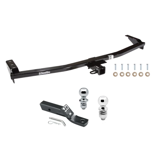 Trailer Tow Hitch For 01-06 Acura MDX 03-08 Honda Pilot Receiver w/ 1-7/8" and 2" Ball
