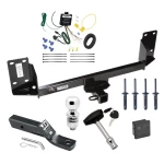 Trailer Tow Hitch For 07-14 BMW X5 All Models Deluxe Package Wiring 2" Ball and Lock