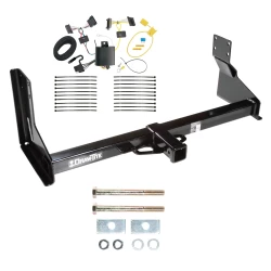 Trailer Tow Hitch For 14-22 Mercedes-Benz Freightliner Sprinter 2500 3500 w/ Wiring Harness Kit with factory step bumper