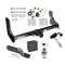 Trailer Tow Hitch For 07-13 Mercedes-Benz Freightliner 07-09 Dodge Sprinter 2500 3500 w/ Factory Step Bumper Deluxe Package Wiring 2" Ball and Lock