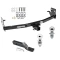 Trailer Tow Hitch For 04-12 Chevy Colorado GMC Canyon 06-08 Isuzu I-Series Pickup Receiver w/ 1-7/8" and 2" Ball