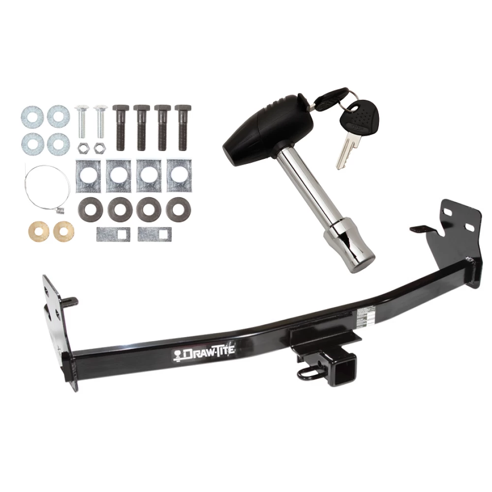 Trailer Tow Hitch For 04-12 Chevy Colorado GMC Canyon 06-08 Isuzu I-Series Pickup w/ Security Lock Pin Key