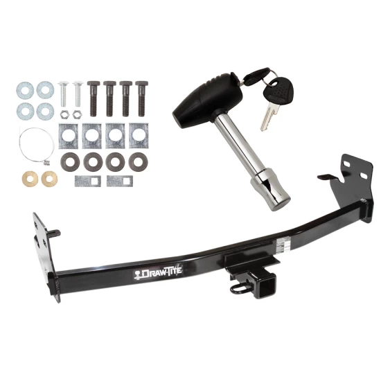 Trailer Tow Hitch For 04-12 Chevy Colorado GMC Canyon 06-08 Isuzu I-Series Pickup w/ Security Lock Pin Key