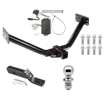 Trailer Tow Hitch For 07-13 Acura MDX All Models Complete Package w/ Wiring and 1-7/8" Ball