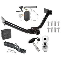 Trailer Tow Hitch For 07-13 Acura MDX All Models Deluxe Package Wiring 2" Ball and Lock