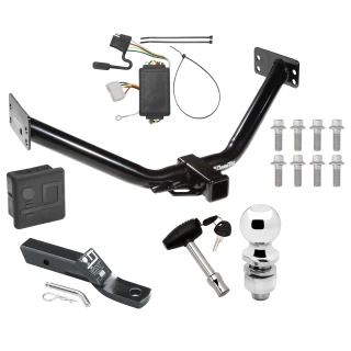Trailer Tow Hitch For 07-13 Acura MDX All Models Deluxe Package Wiring 2" Ball and Lock