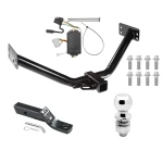 Trailer Tow Hitch For 07-13 Acura MDX All Models Complete Package w/ Wiring and 2" Ball