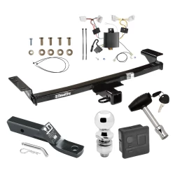 Trailer Tow Hitch For 09-14 Nissan Murano Deluxe Package Wiring 2" Ball and Lock