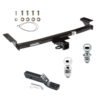 Trailer Tow Hitch For 09-14 Nissan Murano 11-14 Except CrossCabriolet Receiver w/ 1-7/8" and 2" Ball