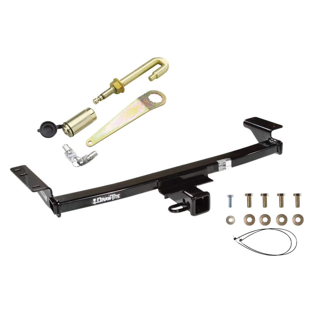 Trailer Tow Hitch For 09-14 Nissan Murano 11-14 Except CrossCabriolet Class 3 2" Towing Receiver New w/ J-Pin Anti-Rattle Lock