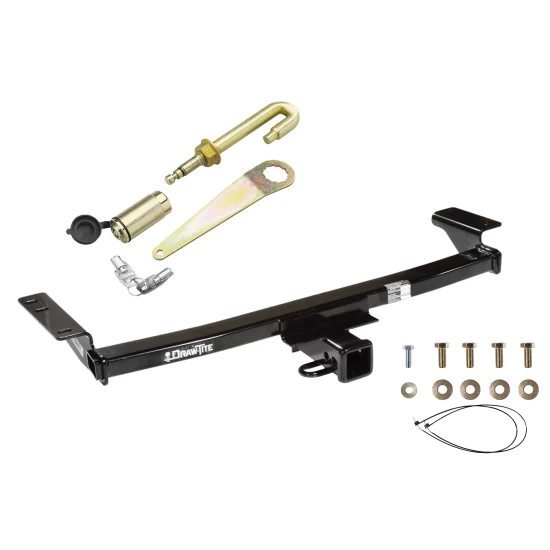 Trailer Tow Hitch For 09-14 Nissan Murano 11-14 Except CrossCabriolet Class 3 2" Towing Receiver New w/ J-Pin Anti-Rattle Lock