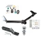 Trailer Tow Hitch For 09-09 Dodge Journey All Models Complete Package w/ Wiring and 1-7/8" Ball