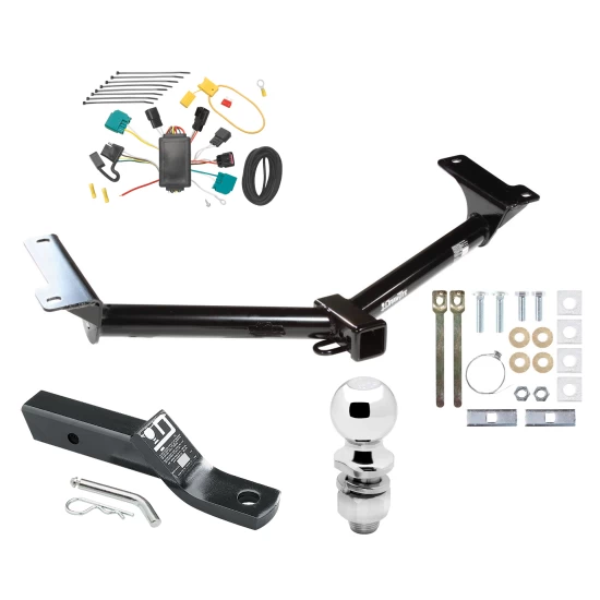 Trailer Tow Hitch For 09-09 Dodge Journey All Models Complete Package w/ Wiring and 2" Ball