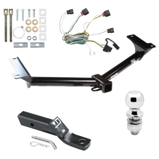 Trailer Tow Hitch For 10-10 Dodge Journey All Models Complete Package w/ Wiring and 2" Ball