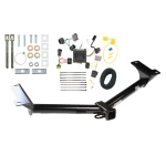 Trailer Tow Hitch For 11-20 Dodge Journey w/ LED Taillights w/ Wiring Harness Kit
