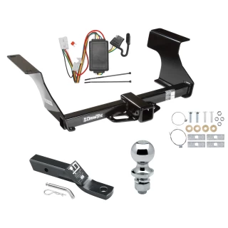 Trailer Tow Hitch For 09-13 Subaru Forester All Models Complete Package w/ Wiring and 1-7/8" Ball
