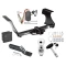Trailer Tow Hitch For 09-13 Subaru Forester All Models Deluxe Package Wiring 2" Ball and Lock