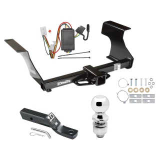 Trailer Tow Hitch For 09-13 Subaru Forester All Models Complete Package w/ Wiring and 2" Ball