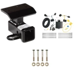 Trailer Tow Hitch For 12-17 Volkswagen Tiguan (2018 Limited) w/ Wiring Harness Kit