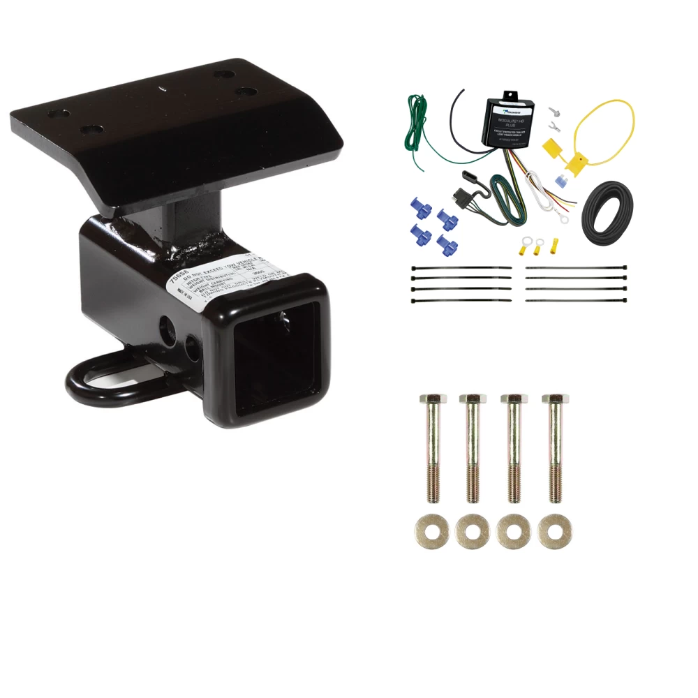 Trailer Tow Hitch For 09-11 Volkswagen Tiguan All Models w/ Wiring Harness Kit