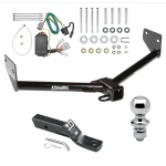 Trailer Tow Hitch For 07-11 Honda Element All Models Complete Package w/ Wiring and 1-7/8" Ball