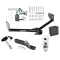 Trailer Tow Hitch For 07-11 Honda Element All Models Deluxe Package Wiring 2" Ball and Lock