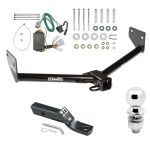 Trailer Tow Hitch For 07-11 Honda Element All Models Complete Package w/ Wiring and 2" Ball