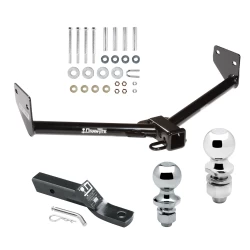 Trailer Tow Hitch For 03-11 Honda Element All Models Receiver w/ 1-7/8" and 2" Ball