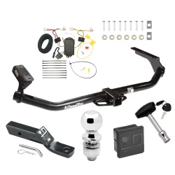 Trailer Tow Hitch For 09-17 Toyota Venza All Models Deluxe Package Wiring 2" Ball and Lock