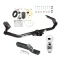 Trailer Tow Hitch For 09-17 Toyota Venza All Models Complete Package w/ Wiring and 2" Ball