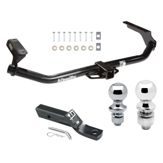 Trailer Tow Hitch For 09-17 Toyota Venza Receiver w/ 1-7/8" and 2" Ball