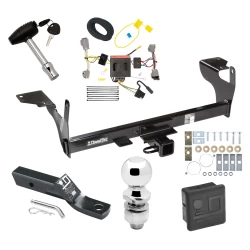 Trailer Tow Hitch For 10-17 Volvo XC60 All Models Deluxe Package Wiring 2" Ball and Lock