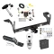 Trailer Tow Hitch For 10-17 Volvo XC60 All Models Deluxe Package Wiring 2" Ball and Lock