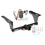 Trailer Tow Hitch For 10-19 Subaru Outback Wagon w/ Wiring Harness Kit