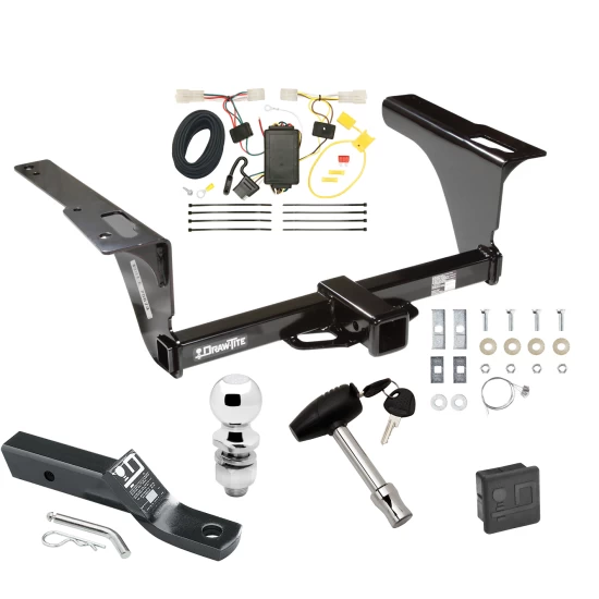 Trailer Tow Hitch For 10-14 Subaru Legacy All Models Deluxe Package Wiring 2" Ball and Lock