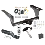 Trailer Tow Hitch For 15-19 Subaru Legacy All Models Deluxe Package Wiring 2" Ball and Lock