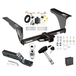 Trailer Tow Hitch For 15-19 Subaru Legacy All Models Deluxe Package Wiring 2" Ball and Lock