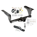 Trailer Tow Hitch For 15-19 Subaru Legacy All Models Complete Package w/ Wiring and 2" Ball