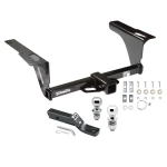 Trailer Tow Hitch For 10-19 Subaru Legacy Outback 10-12 Except Sport Receiver w/ 1-7/8" and 2" Ball