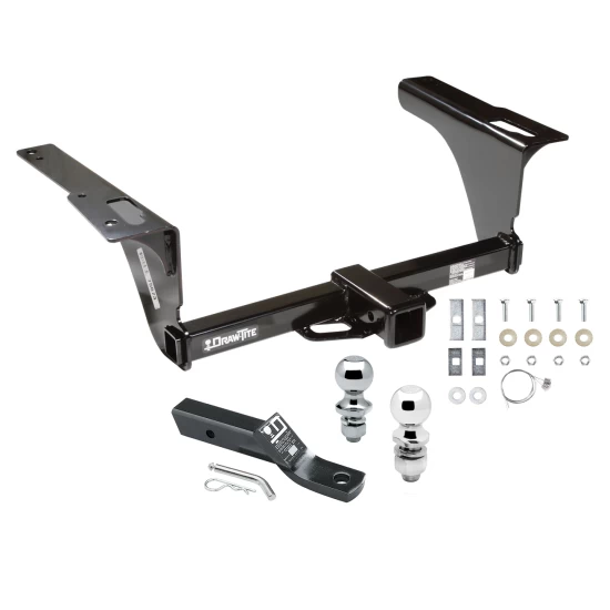 Trailer Tow Hitch For 10-19 Subaru Legacy Outback 10-12 Except Sport Receiver w/ 1-7/8" and 2" Ball