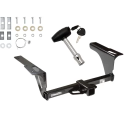 Trailer Hitch For 10-19 Subaru Legacy Outback 10-12 Except Sport w/ Security Lock Pin Key