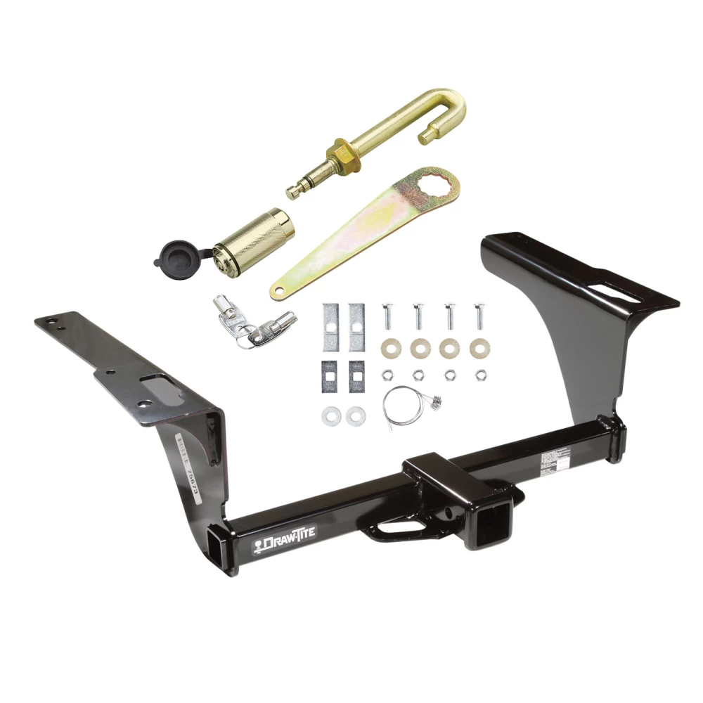 Trailer Tow Hitch For 10-19 Subaru Legacy Outback 10-12 Except Sport 2" Receiver w/ J-Pin Anti-Rattle Lock